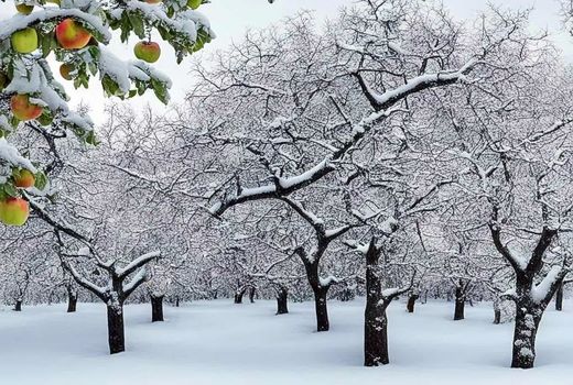 مدیریت زمستانه، پایه تولید سالم و پربازده در باغ‌های میوه