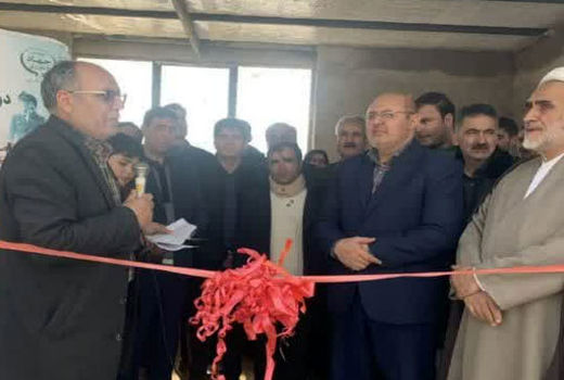 افتتاح گلخانه هیدروپونیک در شهرستان اهر