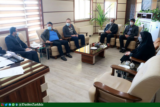 نشست رییس سازمان جهاد کشاورزی استان قزوین با مسؤول حسابرسی دیوان محاسبات