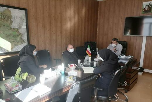 دیدار رئیس اداره کاداستر سازمان جهاد کشاورزی خراسان شمالی با مدیرکل مهندسی و حدنگاری اراضی کشاورزی (کاداستر) سازمان امور اراضی کشور