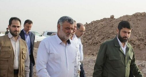 بازدید وزیر جهاد کشاورزی از عملیات مقابله با ریزگردها در اهواز