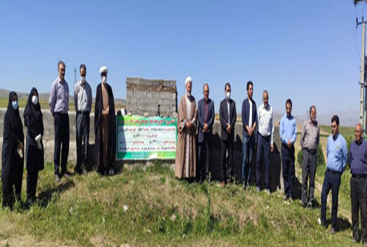 افتتاح طرح آبیاری تحت فشار (بارانی) به مساحت 7.2 هکتار در شهرستان بستان آباد 