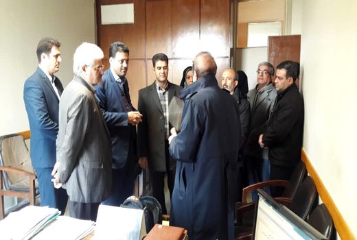 بازدید سرزده فرماندار ری از جهاد کشاورزی شهرستان ری