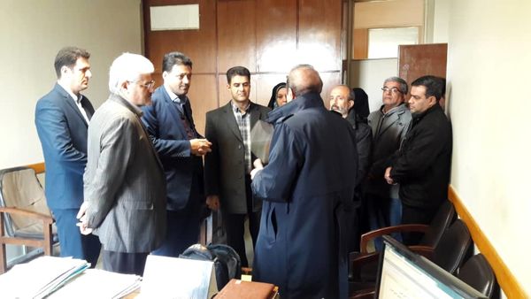 بازدید سرزده فرماندار ری از جهاد کشاورزی شهرستان ری