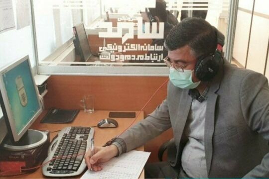 حضور رییس سازمان جهادکشاورزی استان گلستان در برنامه سامد