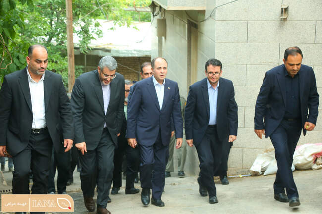 دیدار صمیمی دکتر نوری وزیر جهاد کشاورزی با اهالی روستای امامه