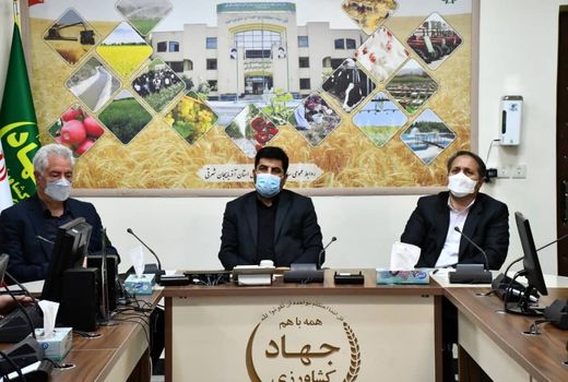 بررسی آخرین وضعیت اجرایی پروژه پایاب سد آیدوغموش با حضور مدیران جهادکشاورزی و آب منطقه ای