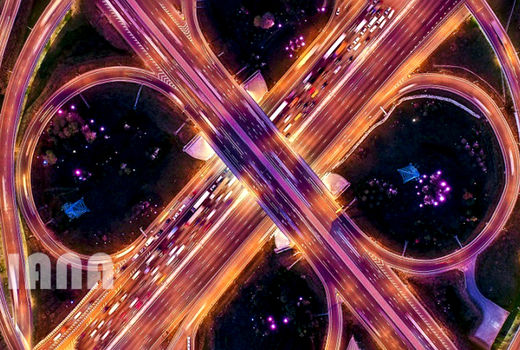 نمای هوایی از مسکو 