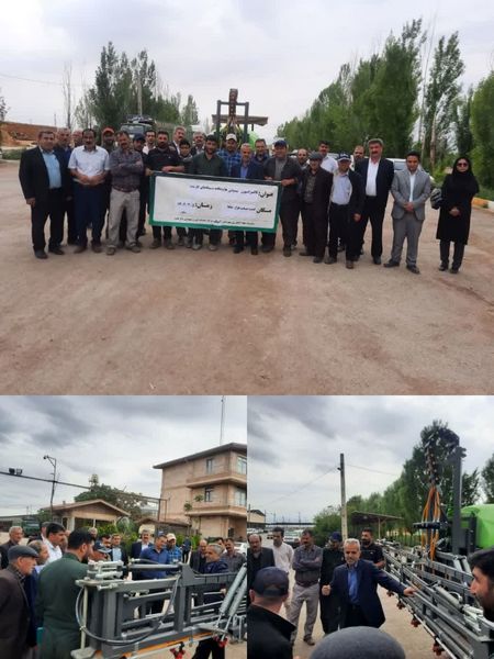 کشاورزان شهرستان آبیک با کالیبراسیون سمپاش‌ها آشنا شدند