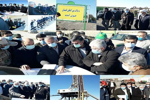 بازدید استاندار گلستان از مجتمع پرورش میگو، پروژه اکتشاف نفت و گاز گمیشان و کانال زهکشی الماگل
