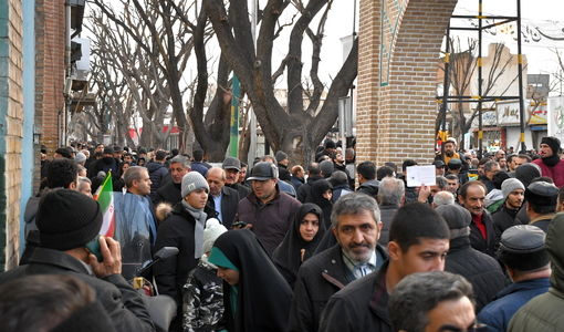 راهپیمایی خادمان امنیت غذایی آذربایجان شرقی در محکومیت آشوب‌ها و اغتشاشگران