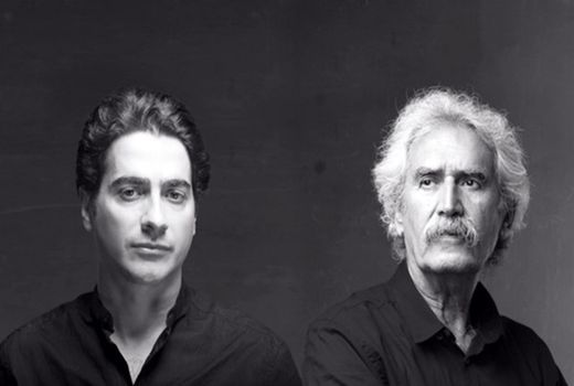 کیخسرو پورناظری و همایون شجریان در قونیه روی صحنه