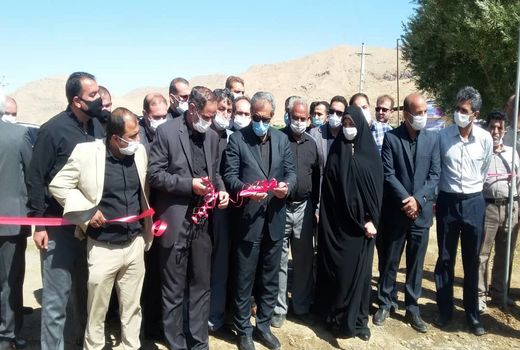 یک طرح سامانه نوین آبیاری در شهرستان آوج افتتاح شد 