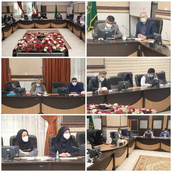  جلسه هماهنگی و پیگیری طرح توسعه سامانه‌های نوین آبیاری استان قزوین