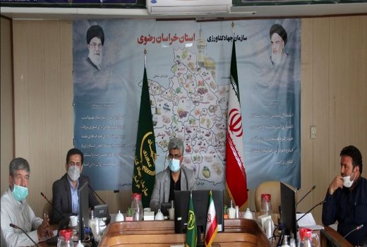 برگزاری جلسه مشترک تفاهم نامه پیشرفت و آبادانی بخش کشاورزی شهرستان رشتخوار