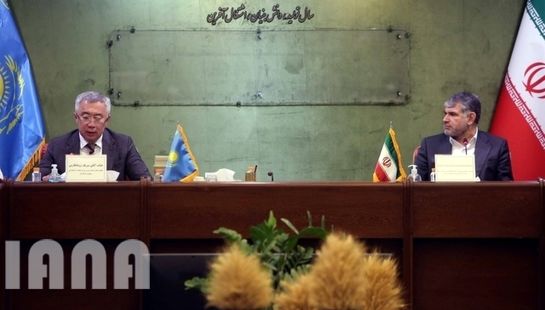 گزارش تصویری دیدار وزیر جهاد کشاورزی ایران با وزیر تجارت قزاقستان