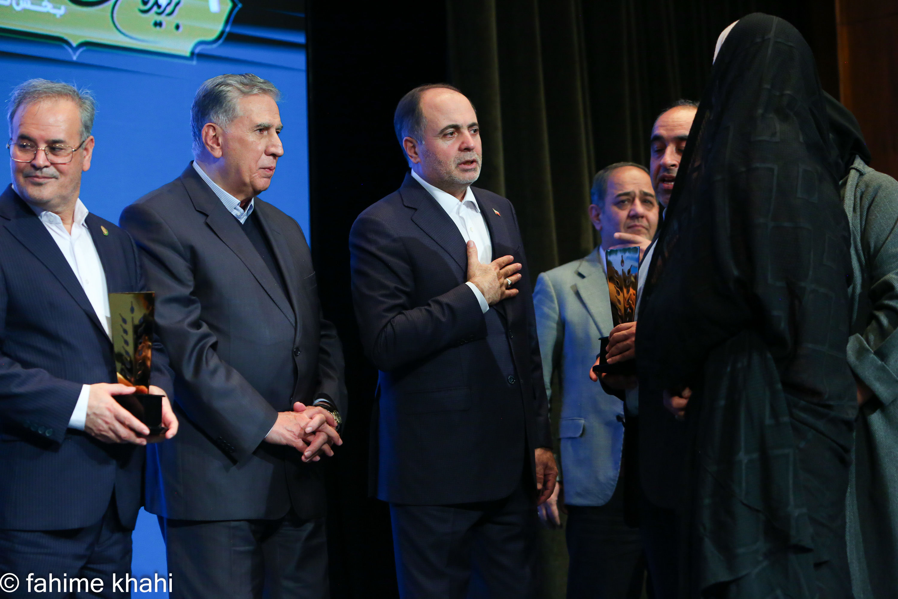 تجلیل از برگزیدگان ملی بخش کشاورزی 