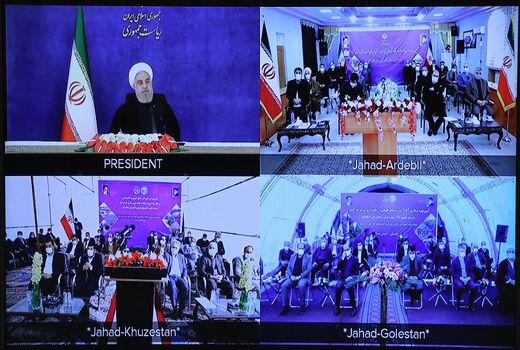 بهره برداری از طرح های ملی وزارت جهاد کشاورزی آغاز شد 