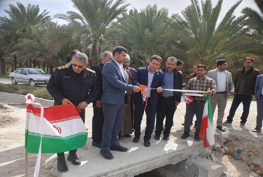 آغاز بهره برداری از یک کانال آبیاری در قیروکارزین