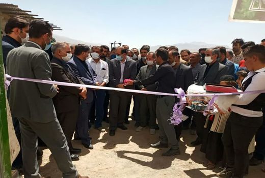 افتتاح طرح‌های بخش کشاورزی شهرستان خانمیرزا