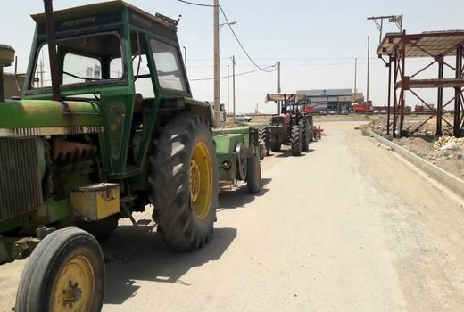 آغاز نصب GPS بر روی تراکتورهای کشاورزی در شهرستان البرز 