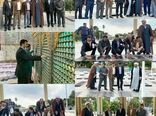 غبارروبی و عطرافشانی مزار شهدای گمنام و شهدای جهادکشاورزی گلستان به مناسبت هفته بزرگداشت جهادکشاورزی