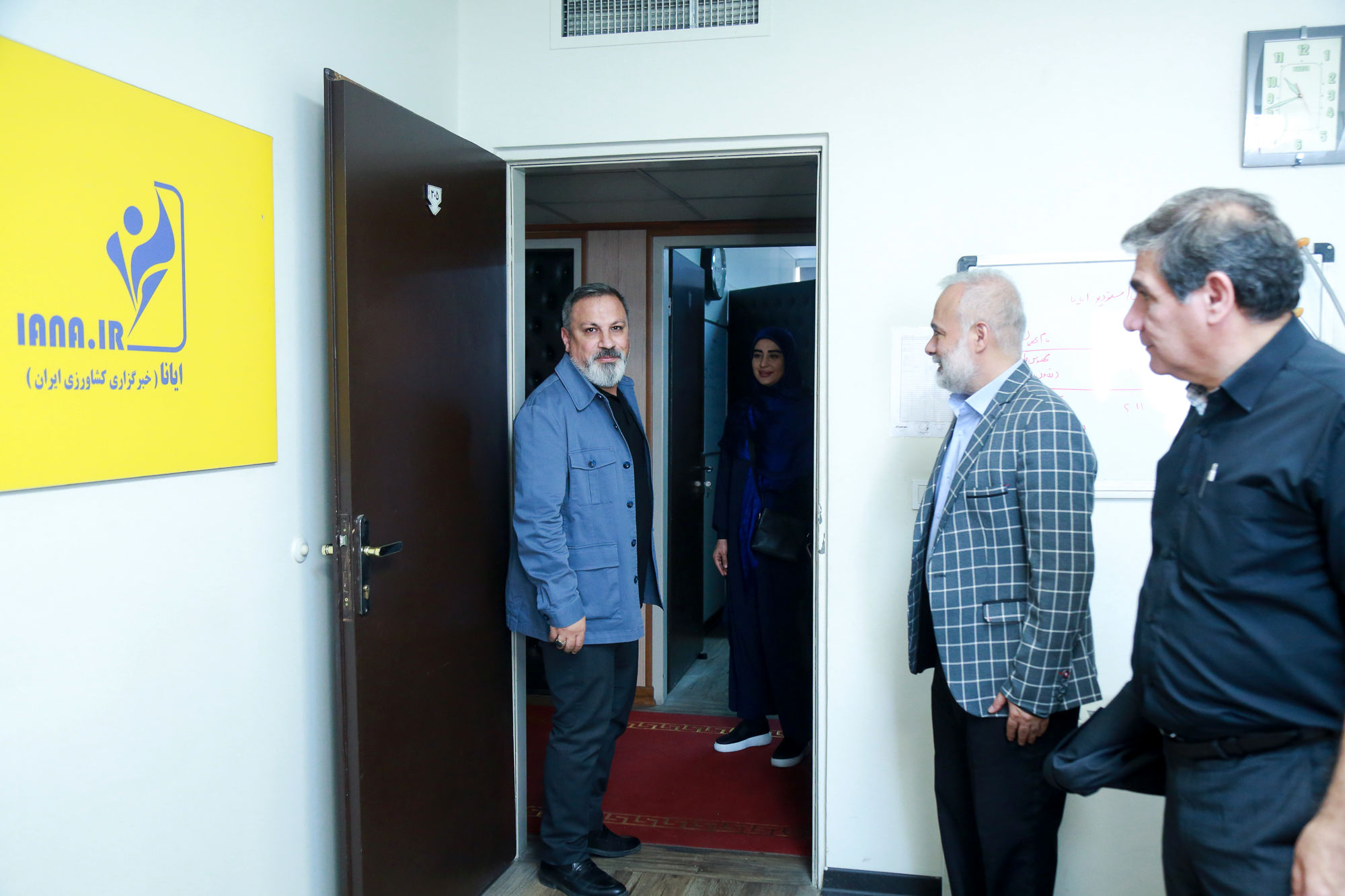 بازدید رئیس مرکز روابط عمومی وزارت جهاد کشاورزی از خبرگزاری ایانا 