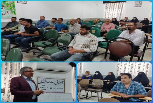 کارگاه آموزشی اصول بهداشت دام و جایگاه در شهرستان دشتی برگزار شد 