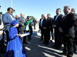 وزیر جهاد کشاورزی وارد شهرستان جیرفت شد‌ 