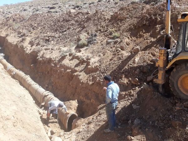 8 رشته قنات خرم بید در دست مرمت است 