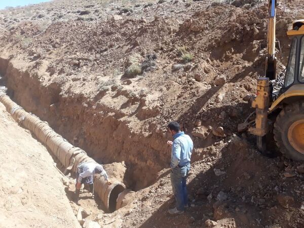 8 رشته قنات خرم بید در دست مرمت است 