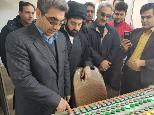کارخانه خوراک دام زردانه الیپی در کرمانشاه افتتاح شد