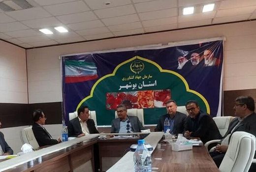 پنج هکتار اراضی شهرستان جم رفع تداخل شد