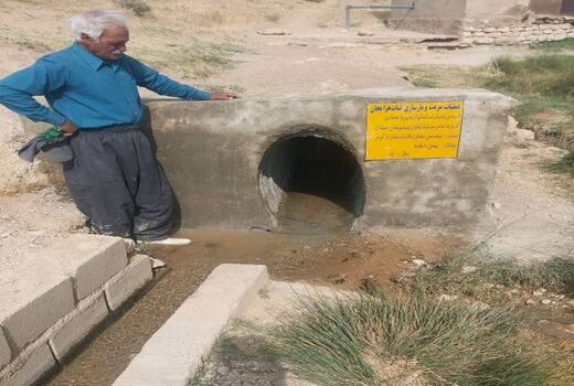 قنات هرایجان در سپیدان احیاء شد