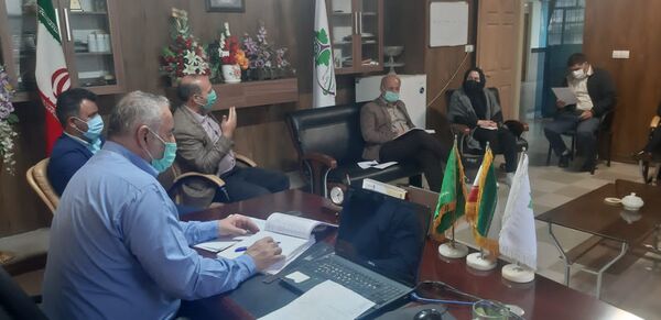 برگزاری جلسه هماهنگی اجرای طرح جهش تولید در دیمزارها در تاکستان