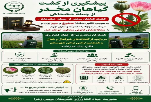 پیشگیری از کشت گیاهان مخدر