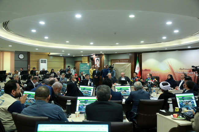  دومین نشست خبری وزیر جهاد کشاورزی 