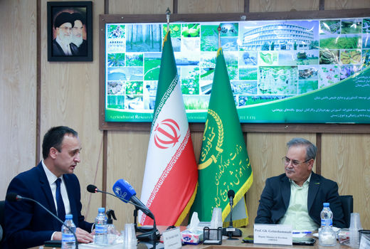 دیدار رئیس سازمان تحقیقات، آموزش و ترویج کشاورزی با نماینده جدید فائو 