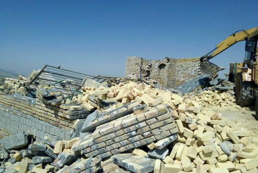 قلع و قمع ۷۰۰ متر مربع ساخت و ساز غیر مجاز شهرستان بجنورد در ۵ روز 