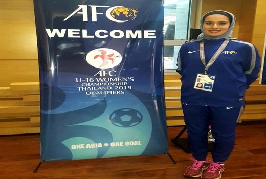 قضاوت داور ایرانی در مسابقه دختران پاکستان – لائوس