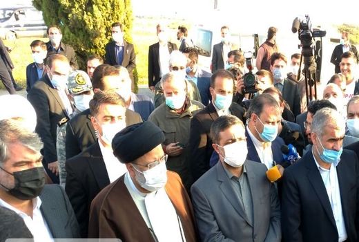 بازدید رئیس‌جمهوری از بزرگترین شهرک گلخانه‌ای کشور در مغان