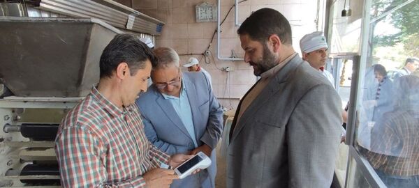 مجهز شدن نانوایی‌های شهرستان مرند به دستگاه هوشمند کارتخوان