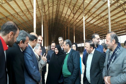 استاندار قزوین از مراحل اجرایی بزرگترین مرکز پرورش گوسفند کشور در بویئن زهرا بازدید کرد 
