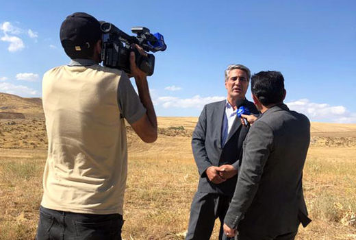 کشت گیاهان دارویی دیم در مزارع آیش شهرستان بستان آباد