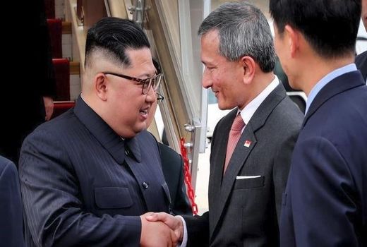 رهبر کره شمالی وارد سنگاپور شد