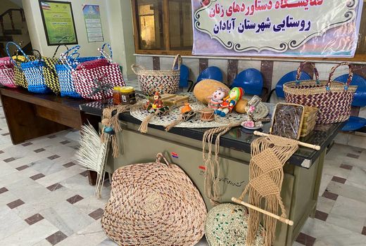 برپایی نمایشگاه دستاورد های زنان روستایی در آبادان 