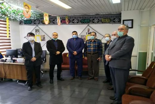 بازدید فرمانده مرکز بسیج مقاومت وزارت جهاد کشاورزی از پایگاه بسیج سازمان مرکزی تعاون