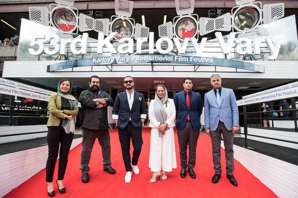 عوامل " امیر" روی فرش قرمز کارلووی واری