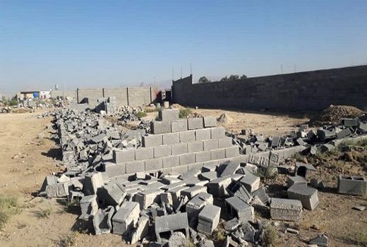 تخریب گسترده تغییر کاربری غیر مجاز در اراضی کشاورزی مرودشت