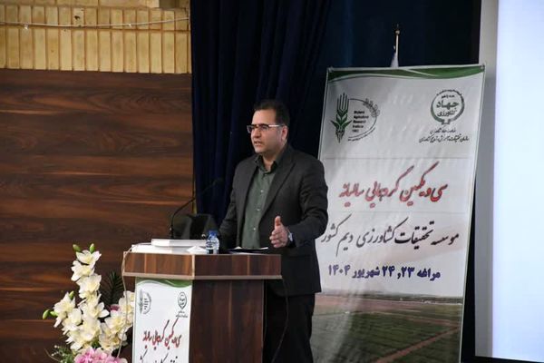 تأکید معاون پژوهش و فناوری سازمان تات بر اهمیت آیندهپژوهی در کشاورزی دیم
